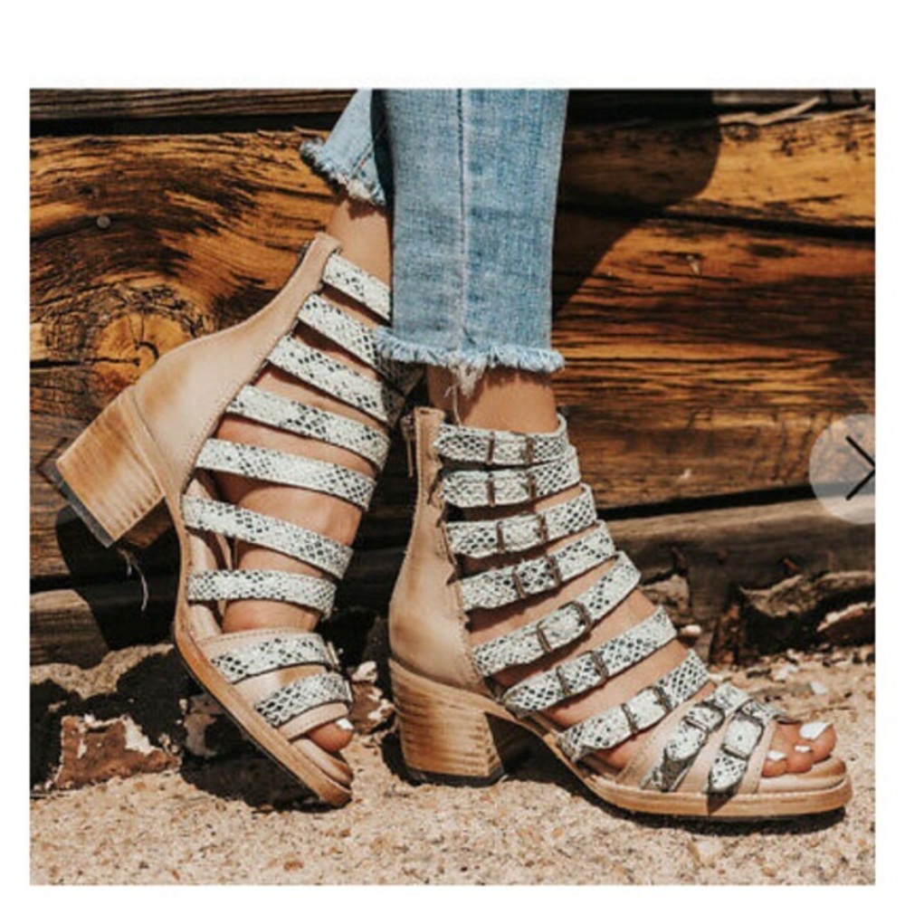 FreeBird Casandra Sandal Bootie - Turquoise Size 9 NIB